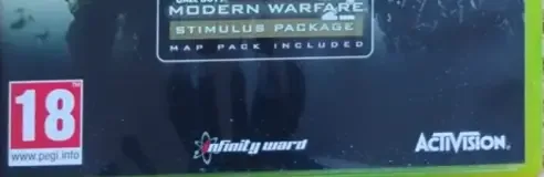 Call of Duty: Modern Warfare Trilogy, the PEGI square on its front