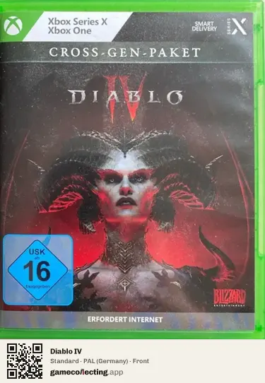 Diablo IV Xbox Series X, Germany box front