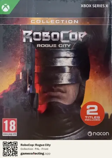 RoboCop: Rogue City Xbox Series X, PAL box front