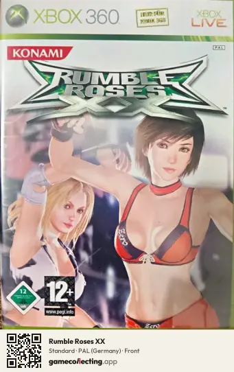Rumble Roses XX Xbox 360, Germany box front