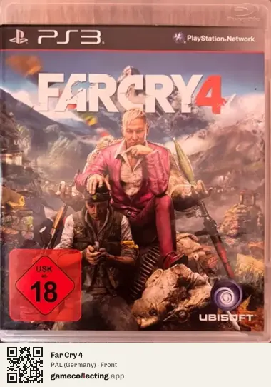 Far Cry 4 PlayStation 3, Germany box front