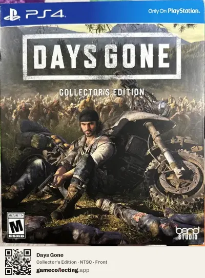 Days Gone PlayStation 4, NTSC box front