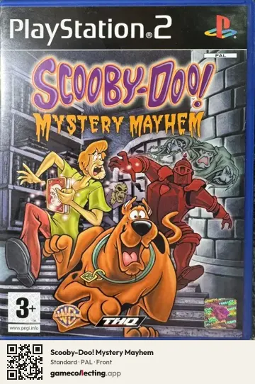 Scooby-Doo! Mystery Mayhem PlayStation 2, PAL box front