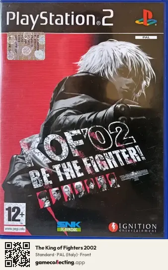 The King of Fighters 2002 PlayStation 2, Italy box front
