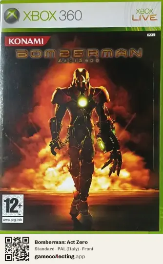 Bomberman: Act Zero Xbox 360, Italy box front