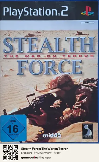 Stealth Force: The War on Terror PlayStation 2, Germany box front