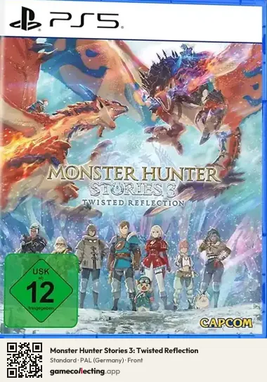 Monster Hunter Stories 3: Twisted Reflection PlayStation 5, Germany box front