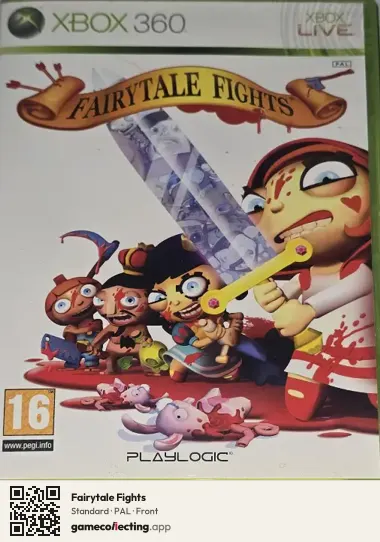 Fairytale Fights Xbox 360, PAL box front
