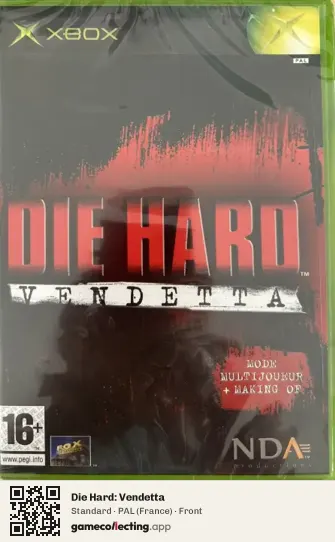 Die Hard: Vendetta Xbox, France box front