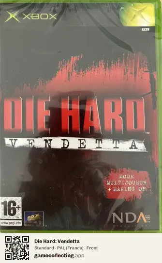 Die Hard: Vendetta Xbox, France box front