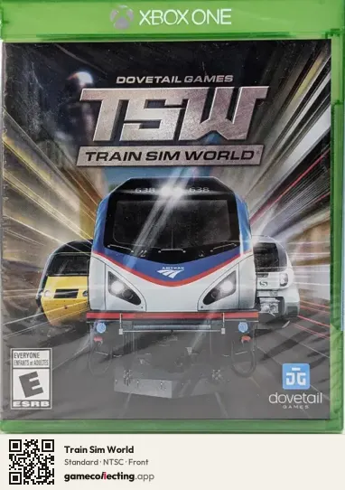 Train Sim World Xbox One, NTSC box front