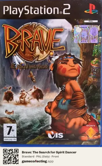Brave: The Search for Spirit Dancer PlayStation 2, Italy box front