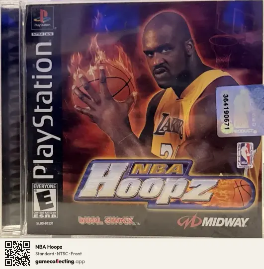 NBA Hoopz PlayStation, NTSC box front