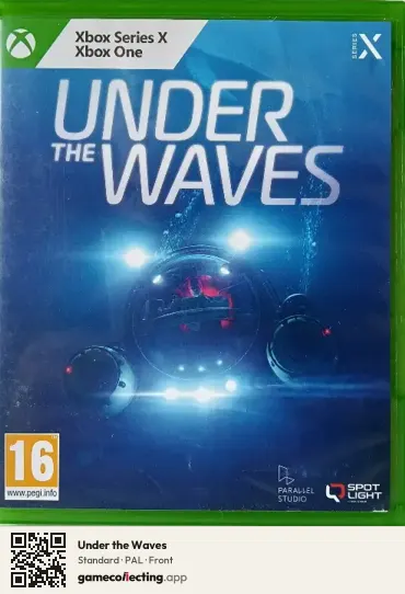 Under the Waves Xbox Series X, PAL box front