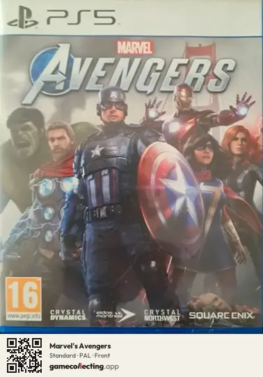 Marvel's Avengers PlayStation 5, PAL box front