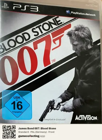 James Bond 007: Blood Stone PlayStation 3, Germany box front