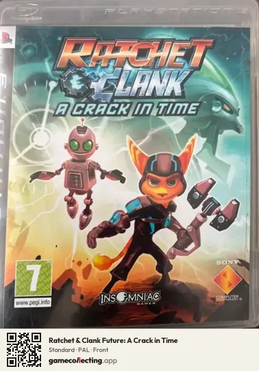 Ratchet & Clank Future: A Crack in Time PlayStation 3, PAL box front