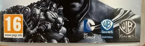 Batman: Arkham Origins, the USK square on its front