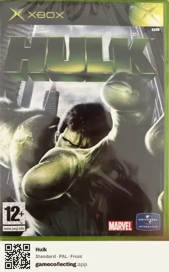 Hulk Xbox, PAL box front