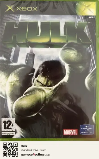 Hulk Xbox, PAL box front