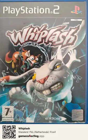 Whiplash PlayStation 2, Netherlands box front