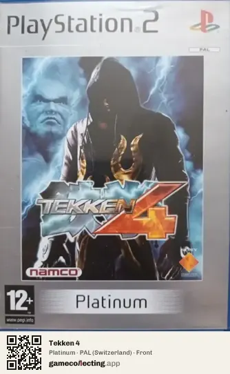 Tekken 4 PlayStation 2, Switzerland box front