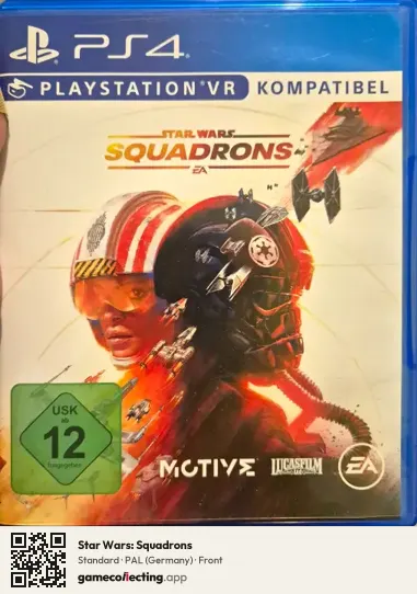 Star Wars: Squadrons PlayStation 4, Germany box front