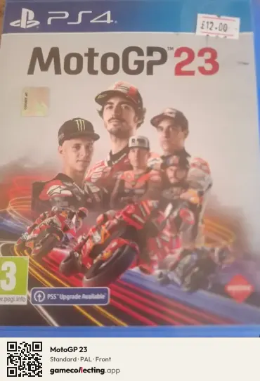 MotoGP 23 PlayStation 4, PAL box front