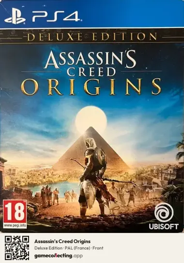 Assassin's Creed Origins PlayStation 4, France box front