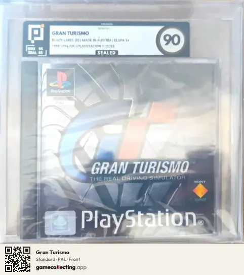 Gran Turismo PlayStation, PAL box front