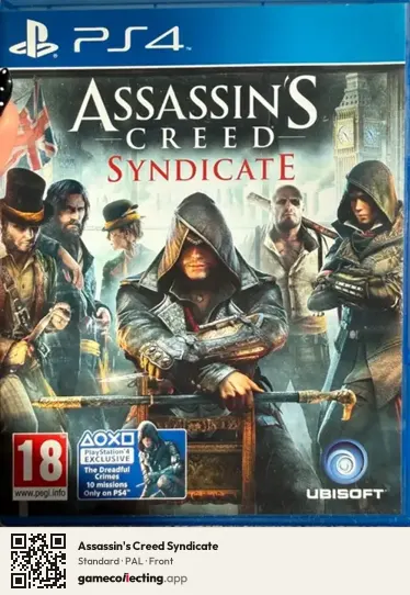 Assassin's Creed Syndicate PlayStation 4, PAL box front