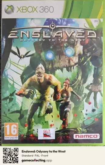 Enslaved: Odyssey to the West Xbox 360, PAL box front