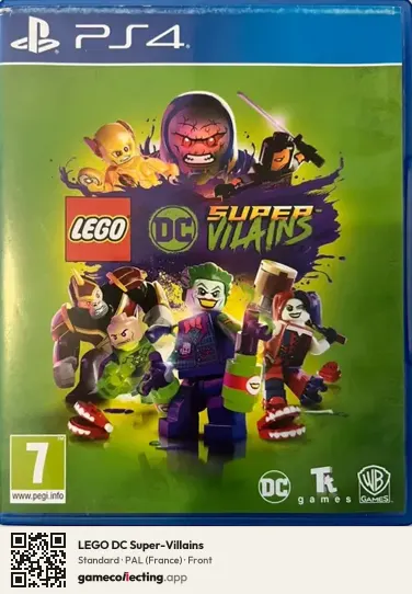 LEGO DC Super-Villains PlayStation 4, France box front