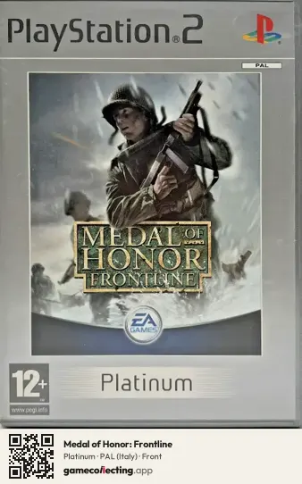 Medal of Honor: Frontline PlayStation 2, Italy box front