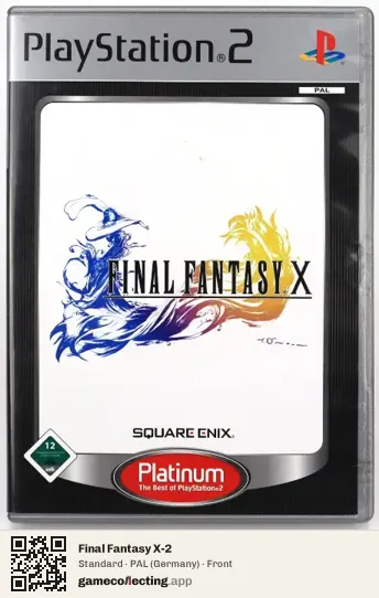 Final Fantasy X-2 PlayStation 2, Germany box front