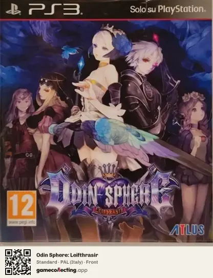 Odin Sphere: Leifthrasir PlayStation 3, Italy box front