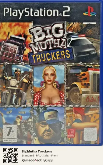 Big Mutha Truckers PlayStation 2, Italy box front