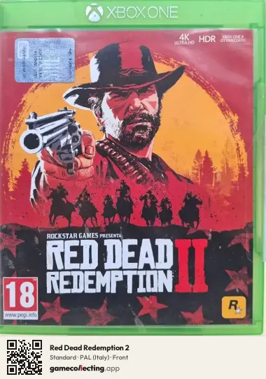 Red Dead Redemption 2 Xbox One, Italy box front