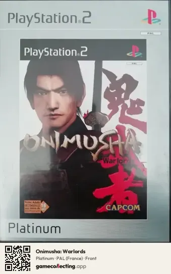 Onimusha: Warlords PlayStation 2, France box front