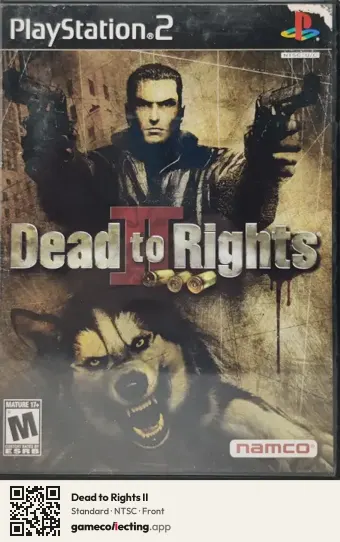 Dead to Rights II PlayStation 2, NTSC box front