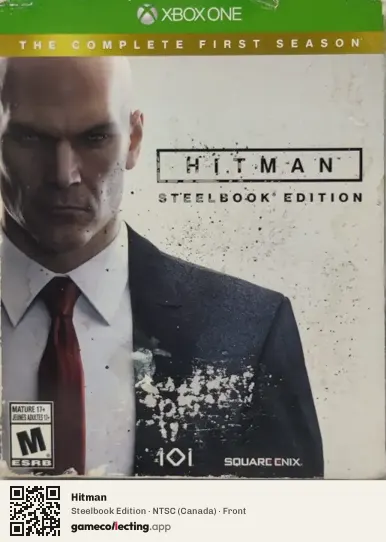 Hitman Xbox One, Canada box front