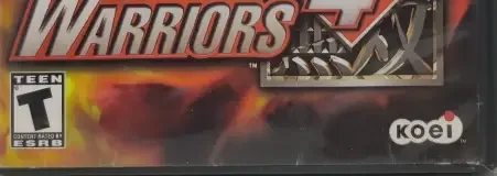 Dynasty Warriors 4, the ESRB box on its front