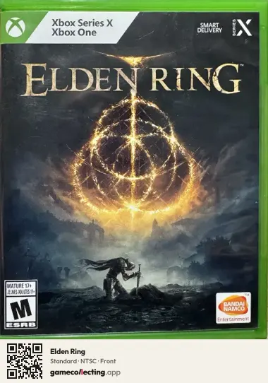 Elden Ring Xbox Series X, NTSC box front