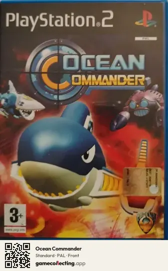 Ocean Commander PlayStation 2, PAL box front