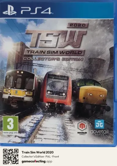 Train Sim World 2020 PlayStation 4, PAL box front