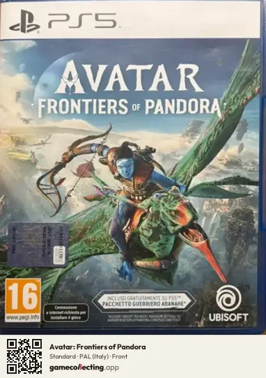 Avatar: Frontiers of Pandora PlayStation 5, Italy box front
