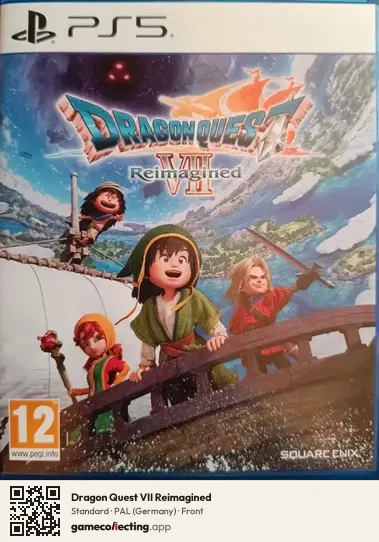 Dragon Quest VII Reimagined PlayStation 5, Germany box front