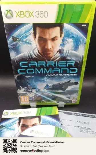 Carrier Command: Gaea Mission Xbox 360, France box front