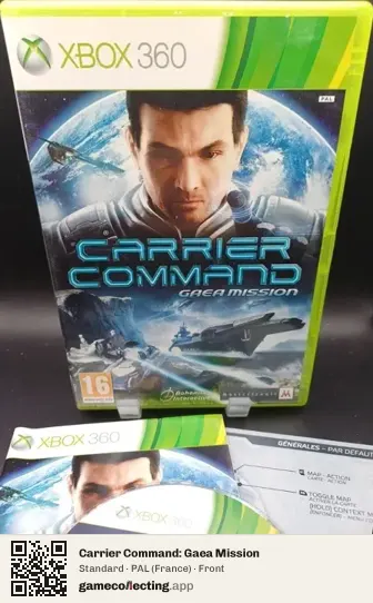 Carrier Command: Gaea Mission Xbox 360, France box front