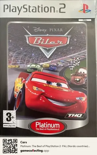 Cars PlayStation 2, Nordic countries box front